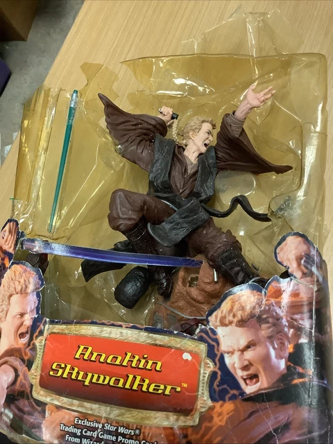 UNOPENED Hasbro Star Wars UNLEASHED Anakin Skywalker Action Figure 2002