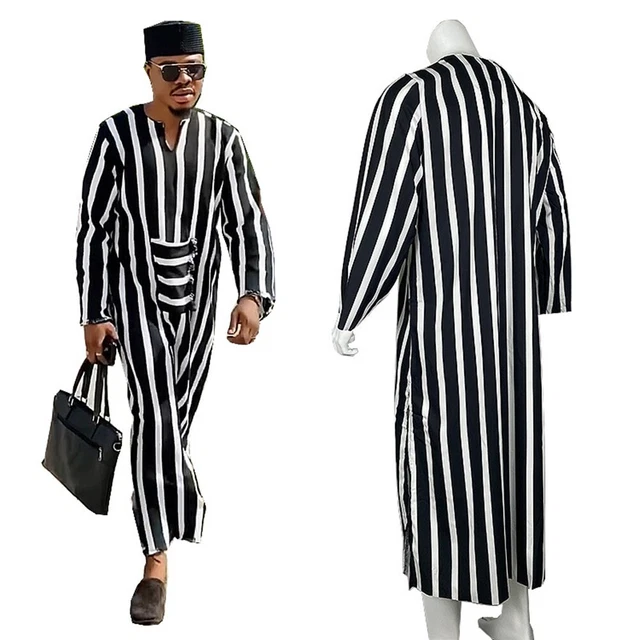 Abito lungo arabo casual per vacanze vacanze abito lungo manica lunga