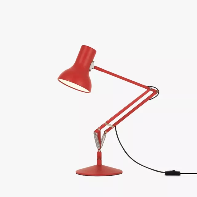 Anglepoise Type 75 Mini Desk Lamp Signal Red RRP £189 - Brand New/Free Delivery