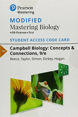 Modified Mastering Biology eText Standalone Access Card Campbell Concepts 9th