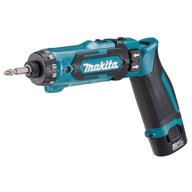 MAKITA DF012DZ CordlessTwo-Position 5 mm (3/16″) 8 N·m (71 in.lbs.) Driver Drill