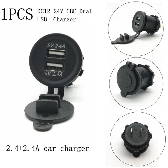 CBE C-Line Dual Double USB Socket Module Charger Campervan Caravan Motorhome/12V
