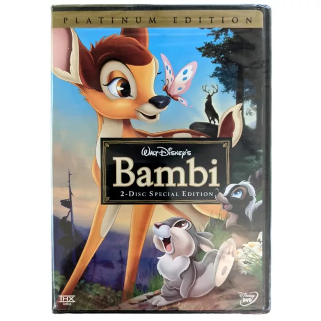 Bambi DVD 2 Disc Special Platinum Edition Walt Disney 2005