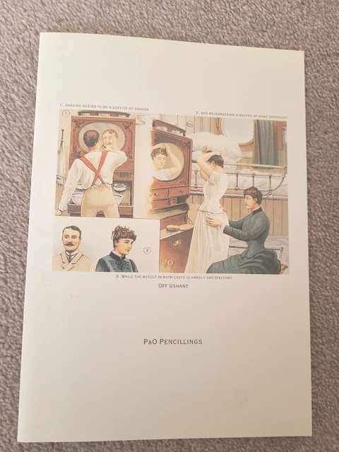 Vintage Canberra Cruise Luncheon Menu - P&0 Pencillings - Tuesday 10Th Sept 1996