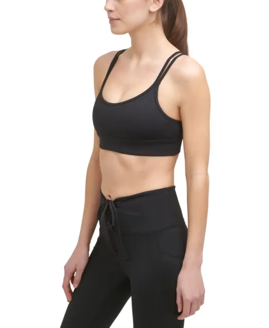 DKNY WOMENS WELCOME To The Jungle Sports Bra,Midnight,X-Small £42.47 -  PicClick UK