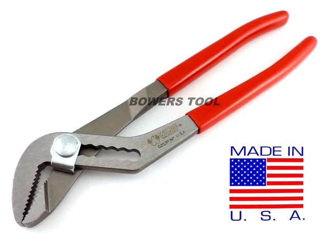 Wilde Tool G262P.Np/Cc 6 .5 Slip Joint Pliers-Polished-Clam Card