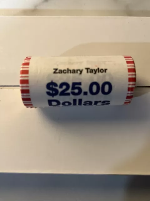 2009 P Zachary Taylor Presidential Dollar Coin Roll