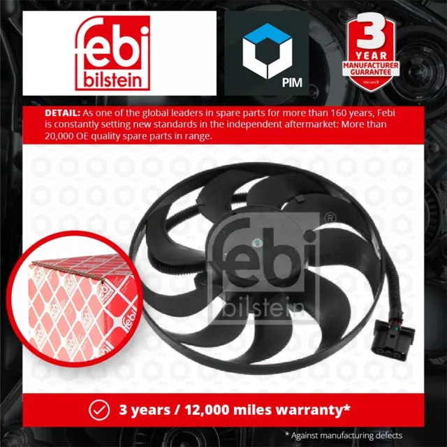 Ventola radiatore adatta per AUDI S3 8L1 1.8 99-03 raffreddamento 1C0959455C 1J0959455K Febi