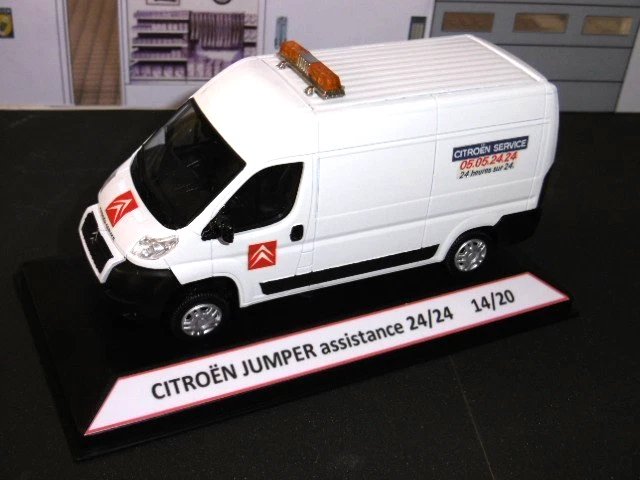 Norev 1/43 Citroën Jumper Portair - Assistance Citroën 2003 - Collection
