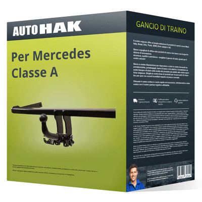 Auto-Hak Gancio traino adatto per Mercedes Classe A W176 estraibile Auto Hak NUOVO 