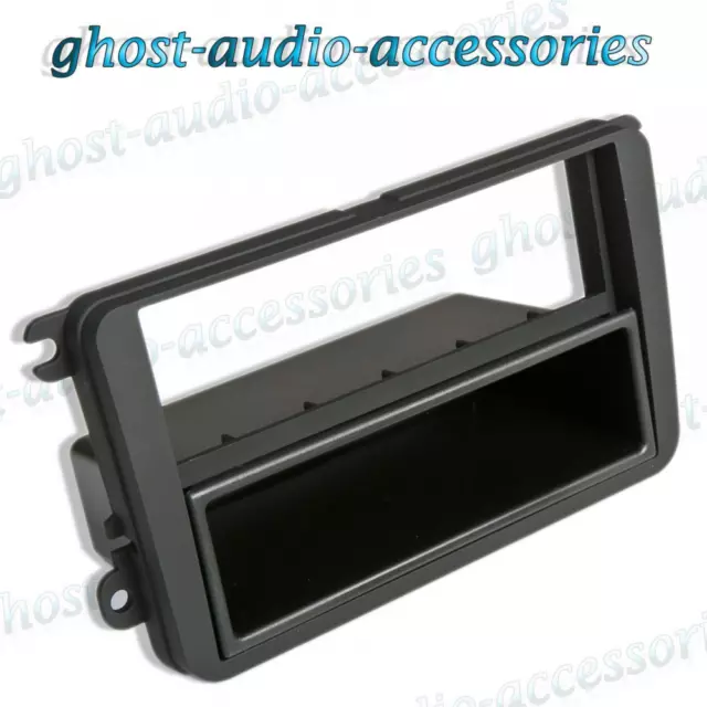 VW Single DIN Car CD Stereo Radio Facia Fascia Surround Adaptor Plate Panel