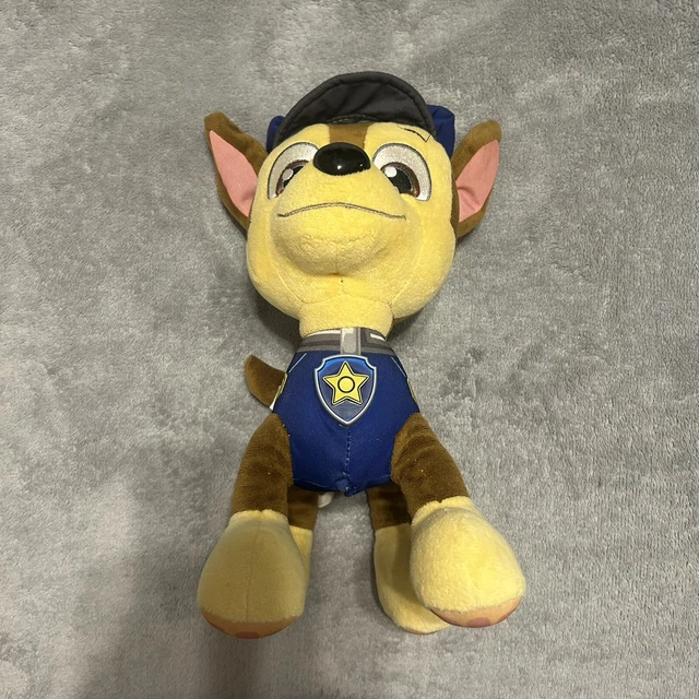 CHASE PAW PATROL Talking Light Up Plush Soft Toy Talk In English French