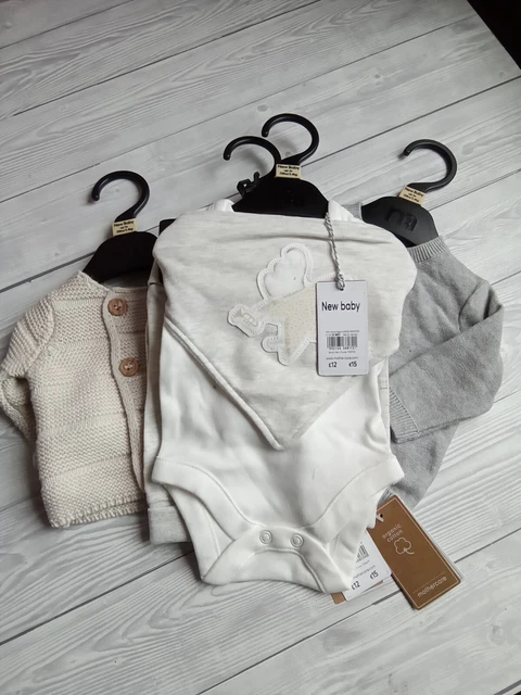unisex newborn baby clothes bundle new