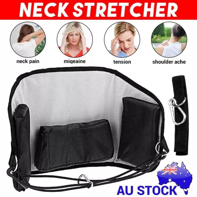 Head Hammock Cervical Traction-Stretcher Neck Pain Relief Support Massager Tool