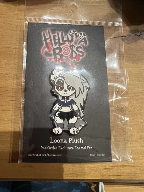 Loona Order HELLUVA BOSS PREMIUM Loona Plush Pre-order Exclusive Enamel Pin Limited ...