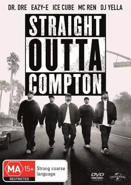 Straight Outta Compton DVD, (NEW) REGION 4