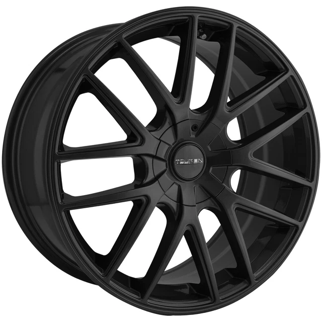 Touren TR60 18x8 5x112/5x120 +40mm Matte Black Wheel Rim 18" Inch