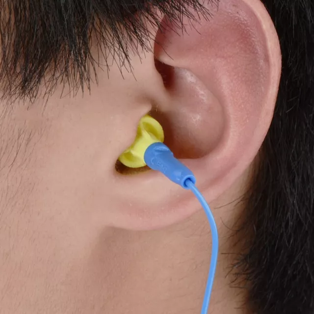 1 Pair Of Soft Foam Anti Noise Earplugs Sound Insulation Protection Ear Plug QCS