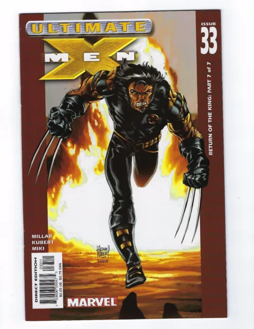 Ultimate X-Men Vol # 1 (Return of the King Part 7) Issue # 33 NM- Marvel