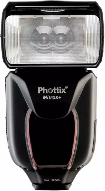 Phottix PH80371 Mitros+ TTL Empfängerblitzgerät für Canon mit Odin in Schwarz