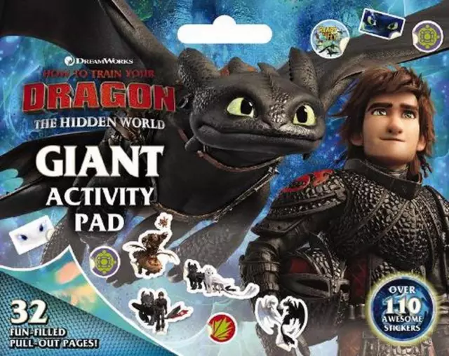 How to Train your Dragon: The Hidden World: Giant Activity Pad (DreamWorks) by E
