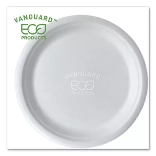 Placas de caña de azúcar renovables y compostables Eco Products EP-P005NFA Vanguard,
