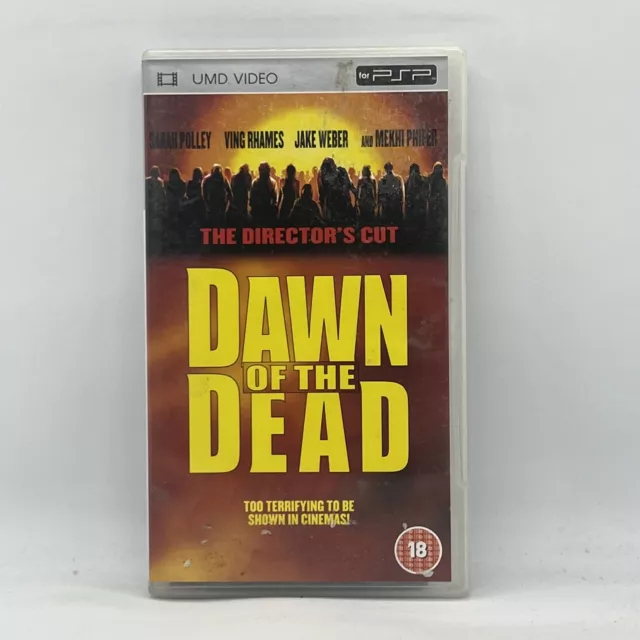 Dawn Of The Dead Director's Cut Horror PSP PlayStation UMD Video Region 2