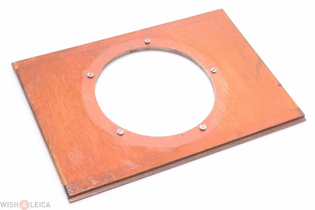 ✅ Lens Panel Plate Board Antique 21.6X15.6Cm 106Mm Hole Derogy Hermagis Petzval? ✅ Lens Panel Plate Board Antique 21.6X15.6Cm 106Mm Hole Derogy Hermagis Petzval?