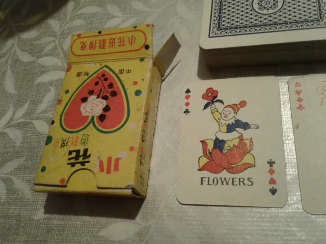 Little Flower - Playing Cards - Jeu de 54 Cartes Petit Format 2