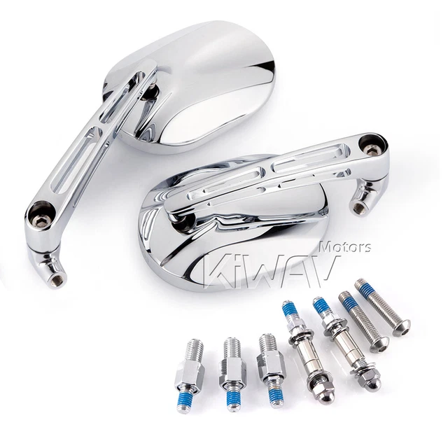 chromé motorcycle rétroviseurs CNC aluminum  pour Honda gold wing GL 1200 1500