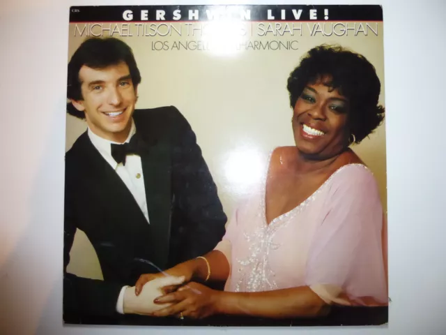 Sarah Vaughan - 'Gershwin Live!' 12" vinyl LP. 1982 UK A1/B1. EX/EX+