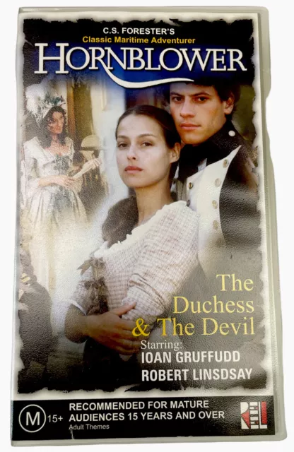 Hornblower The Duchess & The Devil VHS Video Cassette Tape PAL M15+ 2001