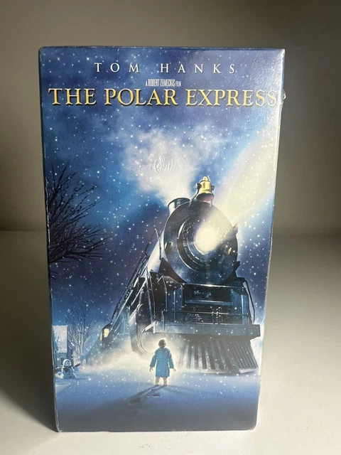 THE POLAR EXPRESS VHS Tape Tom Hanks Christmas Movie New Sealed 2005 £