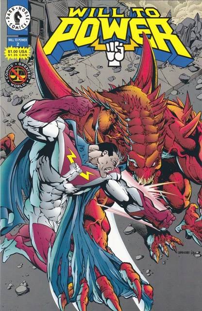Will to Power #2: Dark Horse Comics (1994)  VF/NM  9.0