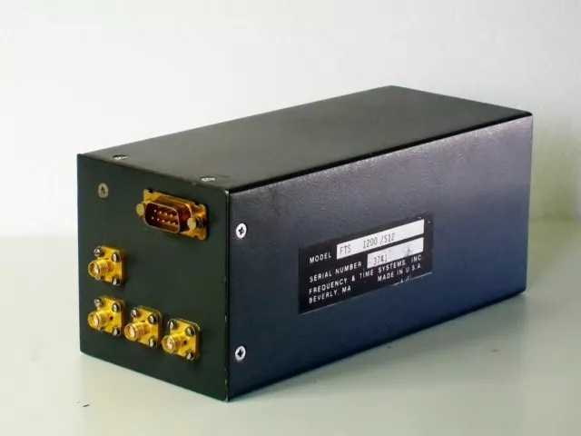 DATUM SYMMETRICOM FTS 1200 5 mhz quartz crystal oscillator frequency standard