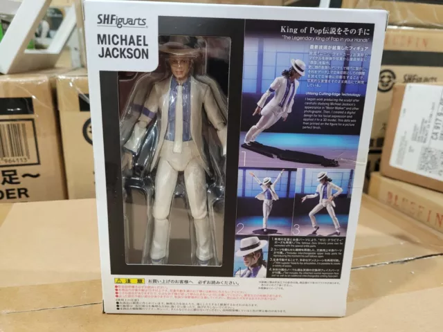 Bandai S.H. Figuarts Michael Jackson Smooth Criminal Action Figure New in Box