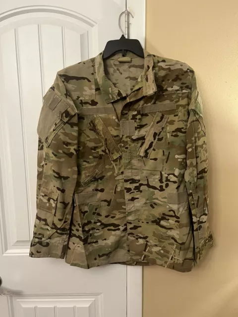 US Army USAF OCP Multicam Flight Jacket Combat Aircrew Coat Size Medium Regular