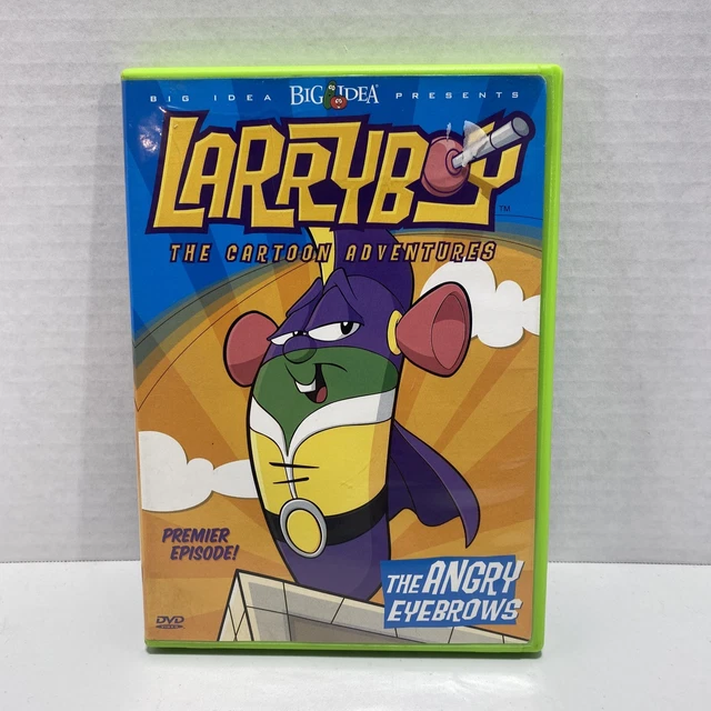 Larryboy Cd LARRYBOY THE CARTOON Adventures The Angry Eyebrows DVD 2002 Premiere ...