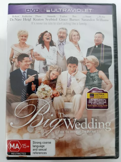 The Big Wedding DVD Romantic Comedy Movie BRAND NEW & SEALED PAL Region 4