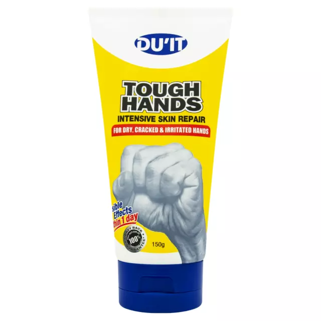 DU'IT Tough Hands 150g Intensive Skin Repair Dry Cracked Irritated Hands DUIT