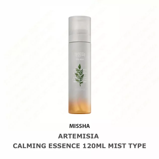 Missha Artemisia Calming Essence 120ml Mist Type New Hydrates Brighten Soothing