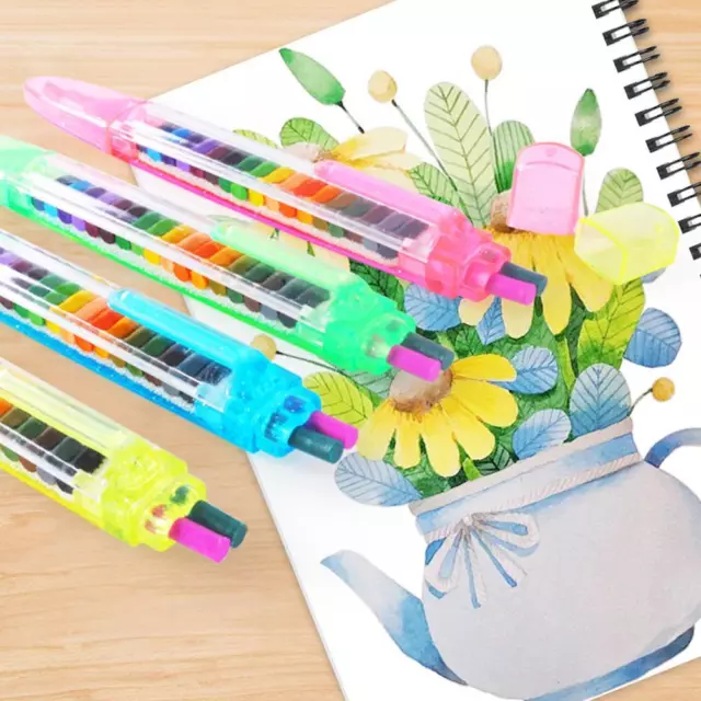 20 Colors/set Student's Drawing Swap Crayons Oil Pastels Crayon K Pen P1R0