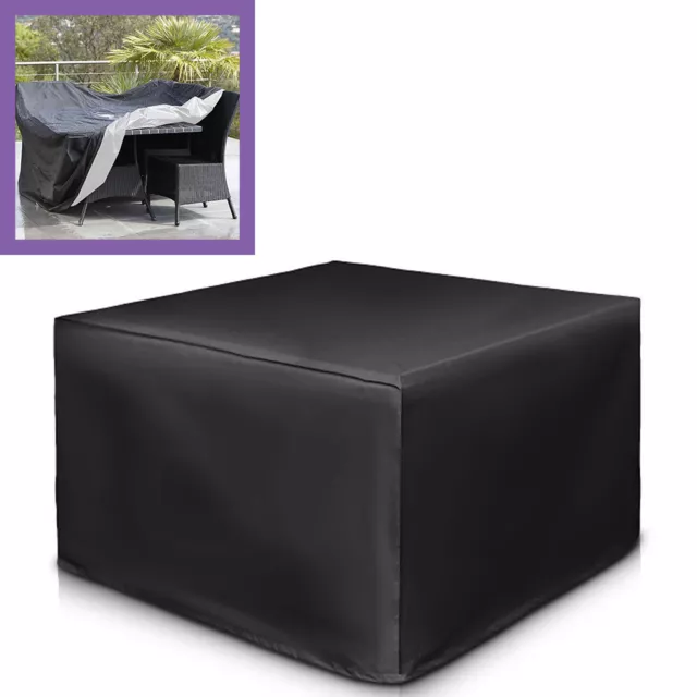 Premium Heavy Duty Waterproof Rattan Cube Cover Outdoor Garden Furniture  UKDC