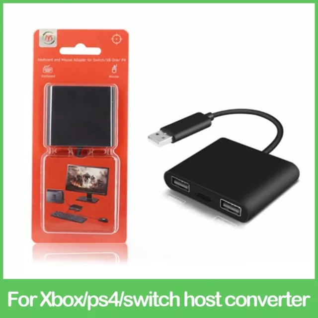 Switch Spiele Spiel-Controller Tastatur-Adapter USB-Anschluss Maus-Konverter