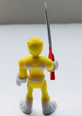 Yellow Power Ranger imaginext Sabre Tooth Tiger Zord con 2x proiettili e spada 3