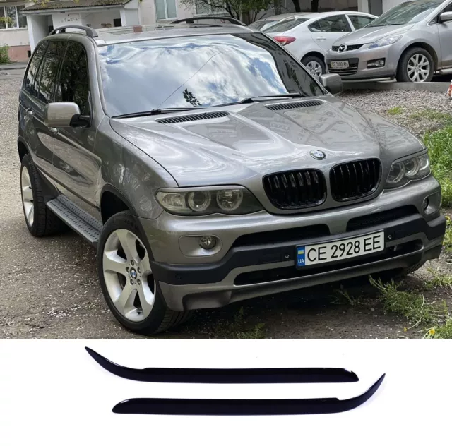 bmw e53 x5 PHARE EYE LID SOURCILS PAUPIÈRES SOURCILS COUVERTURE 04-06