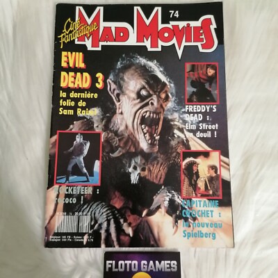 1990 Ciné Fantastique MAD MOVIES  n° 64 FREDDY  FRANKENSTEIN  NIGHTBREED 