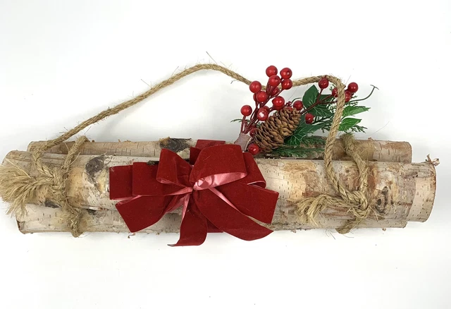 ¡Registros de abedul de 18 pulgadas!  Chimenea, Navidad, otoño, decoración de boda rústica