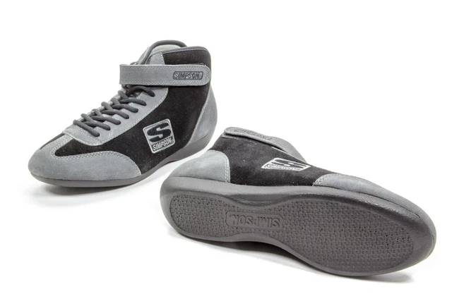 Simpson Safety Midtop Shoe Black 11 MT110BK