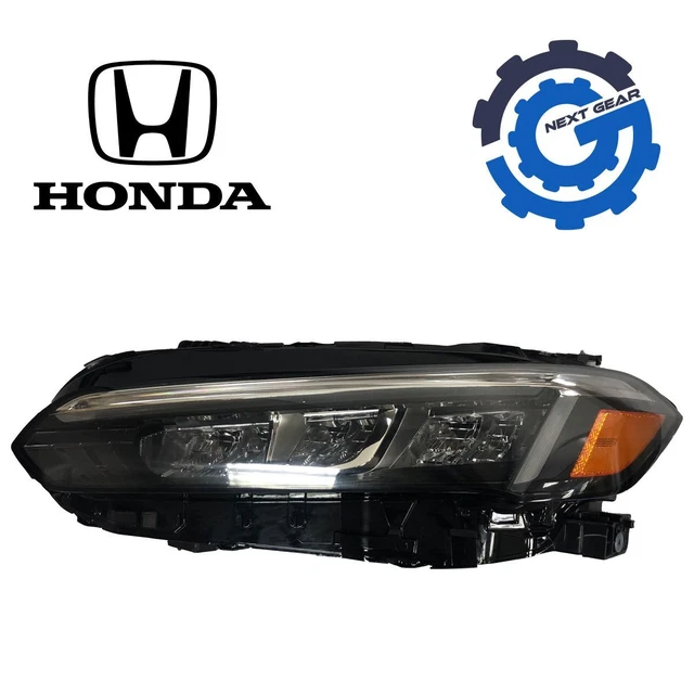 NEW OEM HONDA Left Headlight Assembly For 2022 2023 Honda Civic Black Bezel LED £353.22